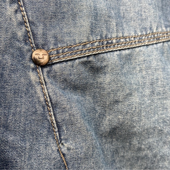 J.Lindeberg Blue Denim Shirt - Picture 3 of 7